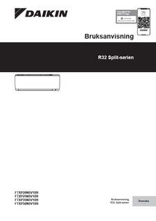 FTXP-N9_Operation manual_3PSV717028-5H_Swedish download